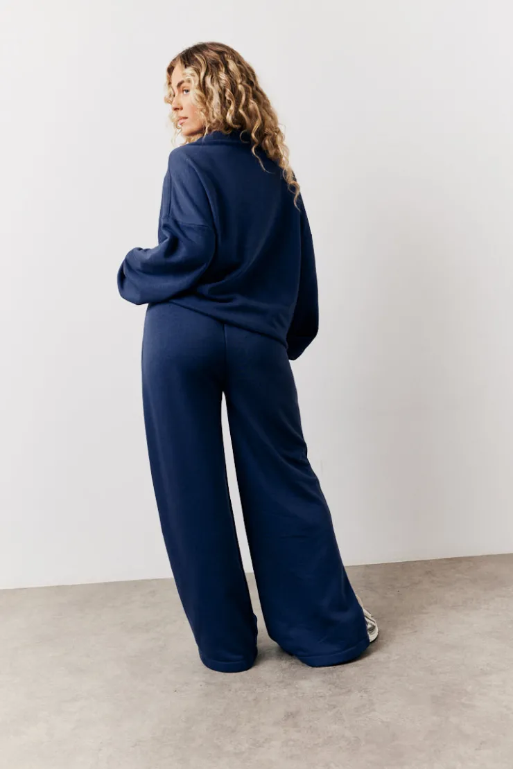 Sale Fits Graphic Straight Leg Co-Ord Jogger Navy