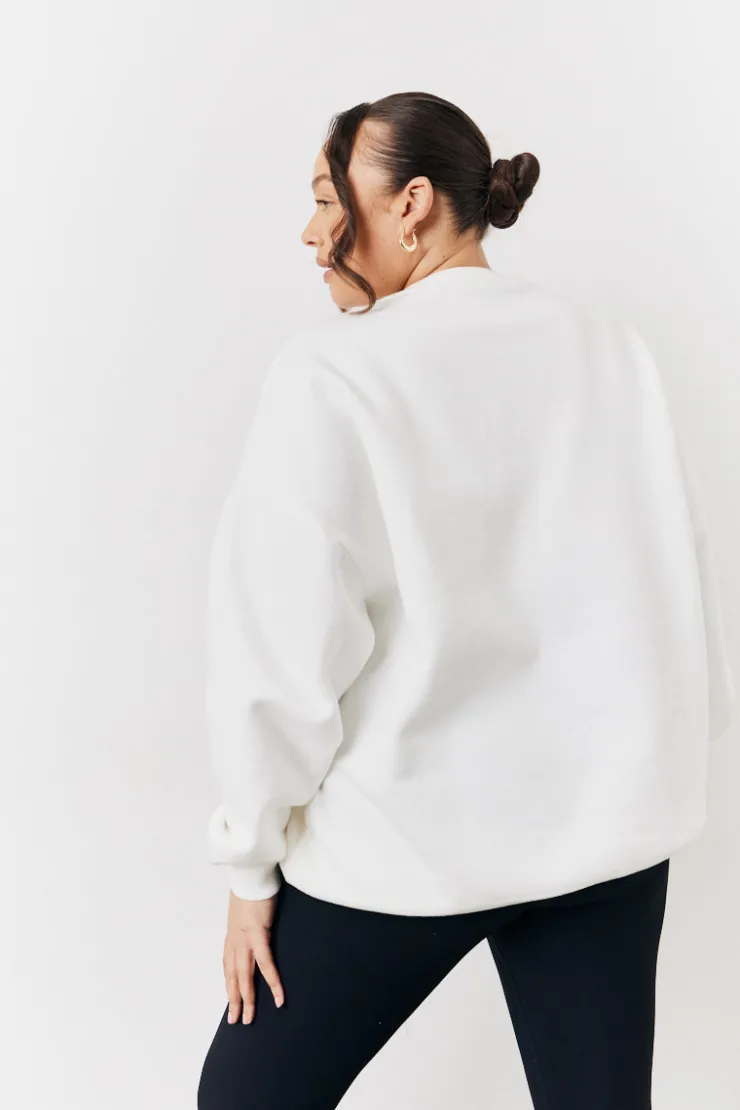 Discount In The Style Ciao Slogan Sweatshirt Off White