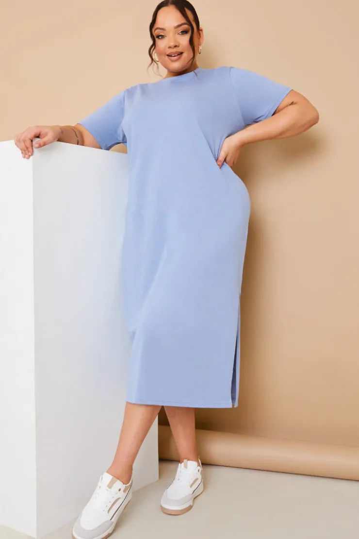 New In The Style Oversized Midaxi T-Shirt Dress