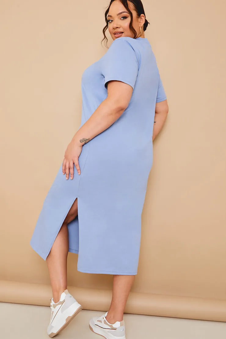 New In The Style Oversized Midaxi T-Shirt Dress