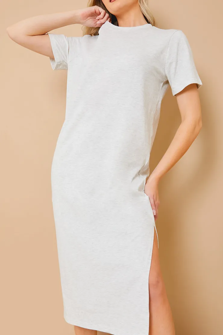 New In The Style Oversized Midaxi T-Shirt Dress