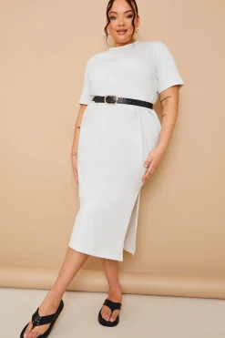 New In The Style Oversized Midaxi T-Shirt Dress