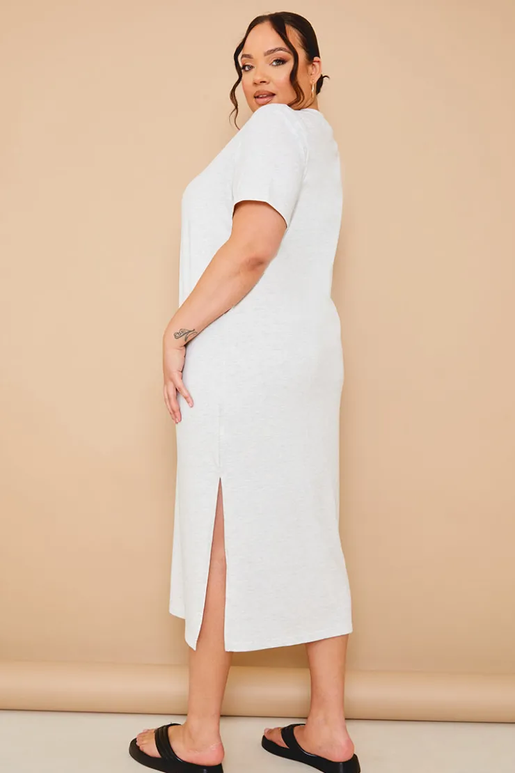 New In The Style Oversized Midaxi T-Shirt Dress