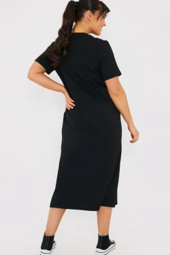New In The Style Oversized Midaxi T-Shirt Dress