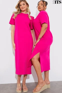 New In The Style Oversized Midaxi T-Shirt Dress