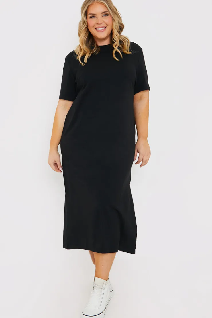 New In The Style Oversized Midaxi T-Shirt Dress