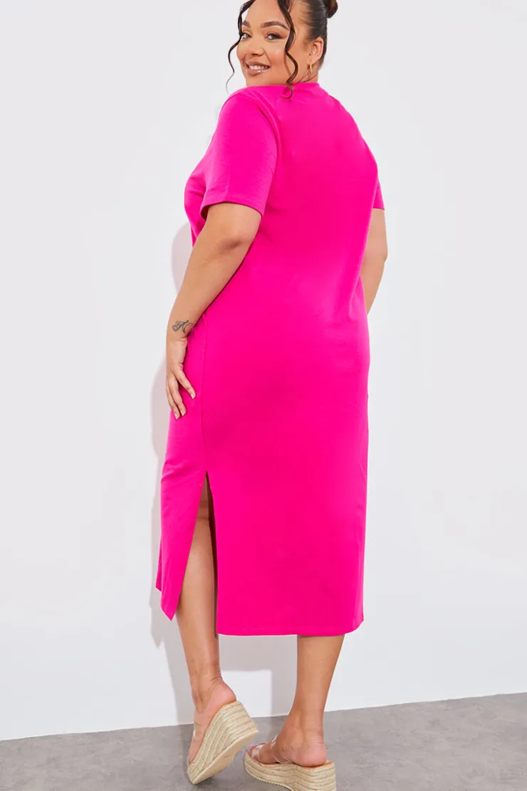 New In The Style Oversized Midaxi T-Shirt Dress