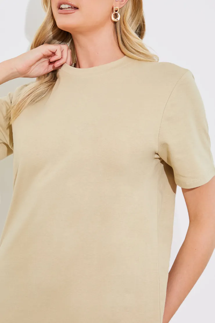 New In The Style Oversized Midaxi T-Shirt Dress