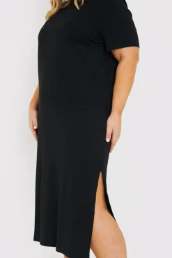 New In The Style Oversized Midaxi T-Shirt Dress