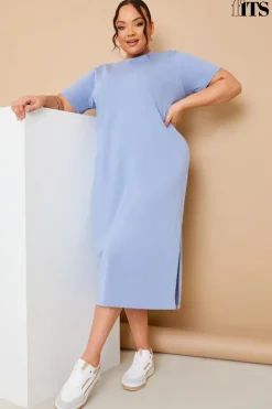 New In The Style Oversized Midaxi T-Shirt Dress