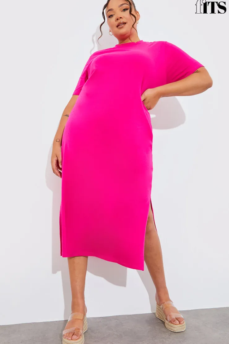 New In The Style Oversized Midaxi T-Shirt Dress