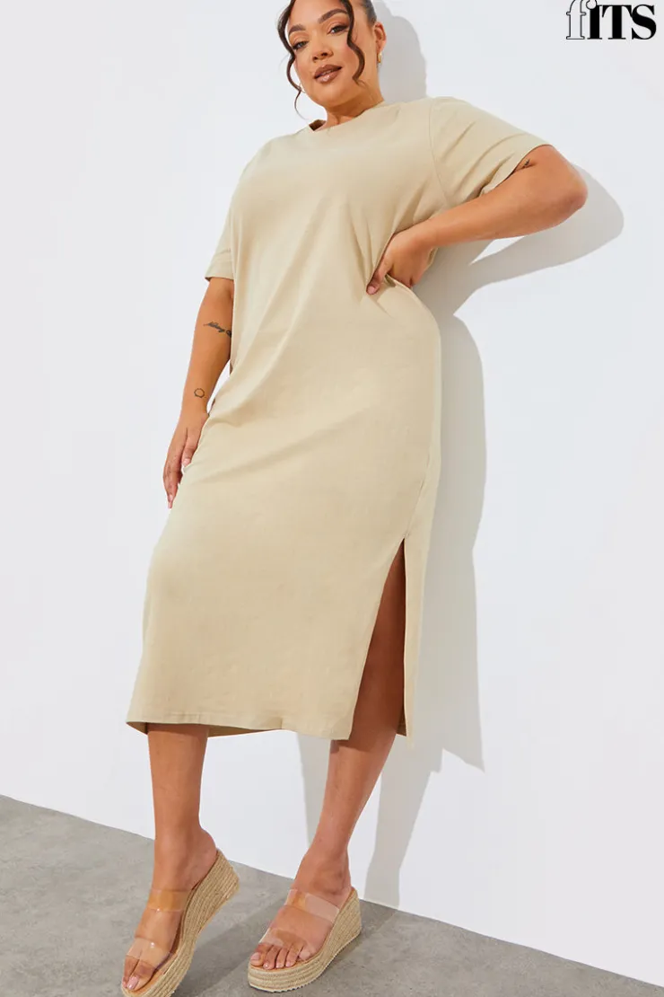 New In The Style Oversized Midaxi T-Shirt Dress