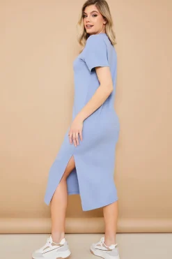 New In The Style Oversized Midaxi T-Shirt Dress