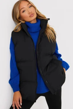 Discount In the Style Oversized Puffer Gilet