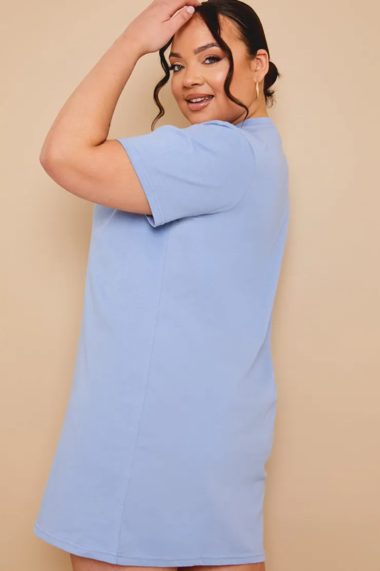 Outlet In The Style Oversized T-Shirt Dress
