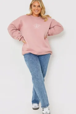 New In the Style Paris Embroidered Sweater