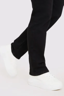 Outlet In The Style Platform Lace Up Trainer White