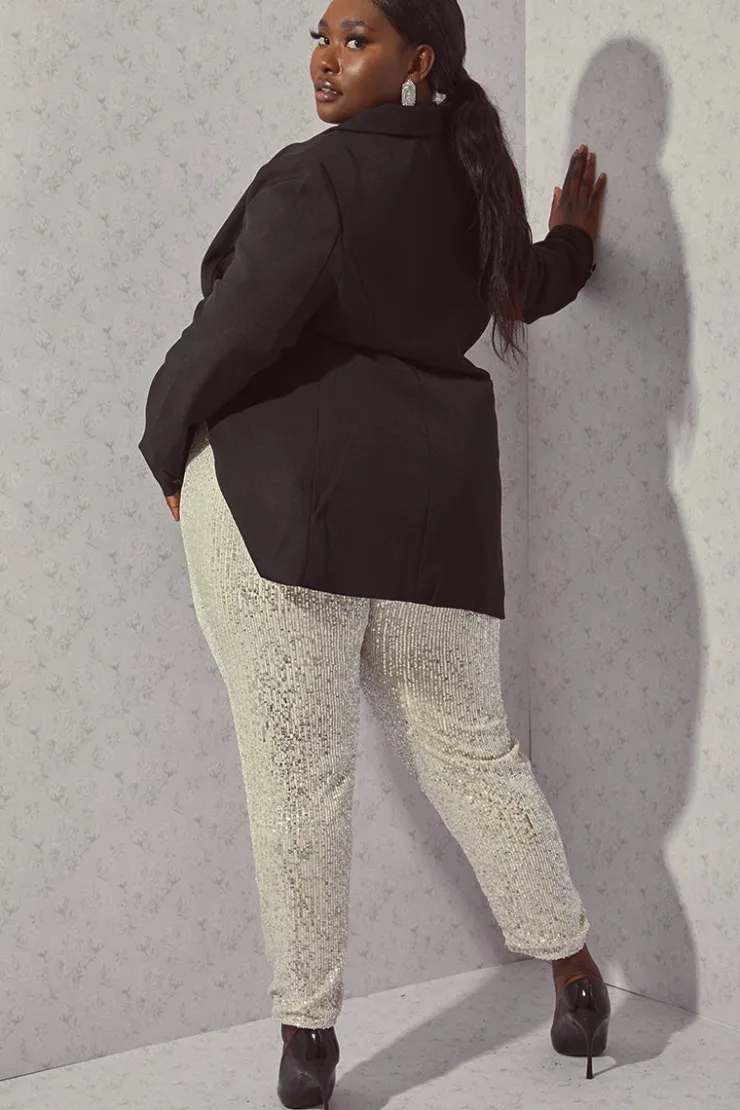 Hot In the Style Premium Sequin Leggings