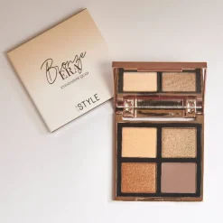 New In The Style Quad Eyeshadow Palette Bronze Era
