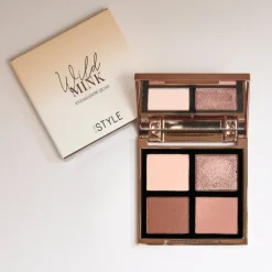 Online In The Style Quad Eyeshadow Palette Wild Mink