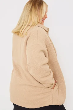 Clearance In the Style Quilted Oversized Shacket