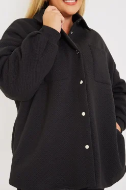 Clearance In the Style Quilted Oversized Shacket
