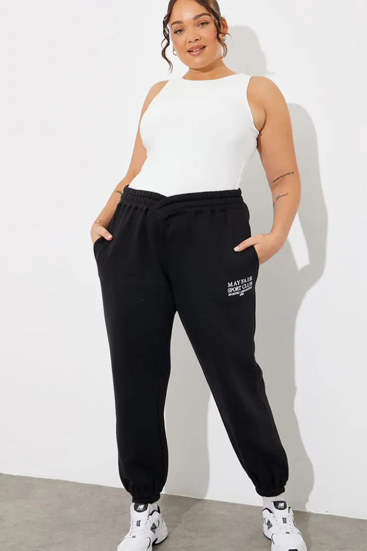 Discount In The Style Racer Neck Double Layer Slinky Bodysuit