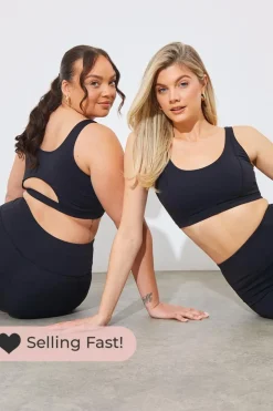 Outlet Fits RIB HIGH SUPPORT SPORTS BRA