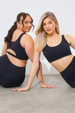 Outlet Fits RIB HIGH SUPPORT SPORTS BRA