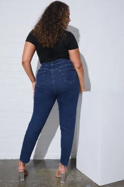 Fits Sculpt Shaper Jeans Blue