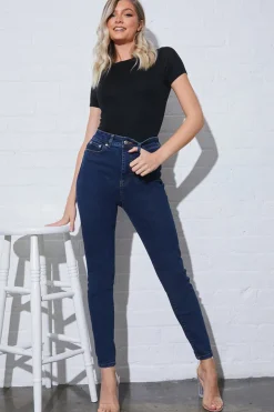 Fits Sculpt Shaper Jeans Blue