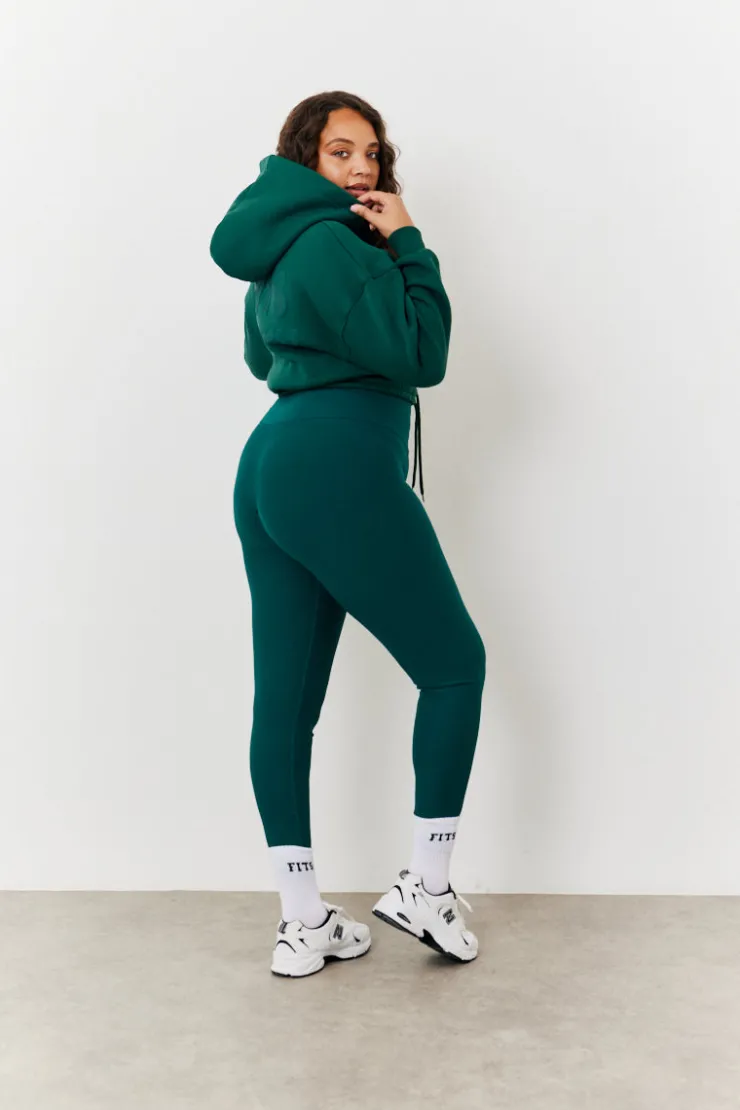 Outlet Fits Seamless High Waist Bum Boosting Leggings Green
