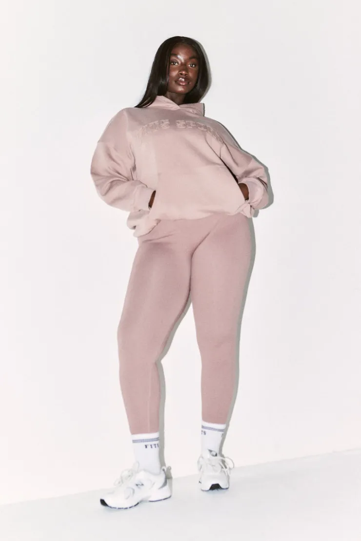 Online Fits Seamless High Waisted Bum Boosting Leggings Mauve