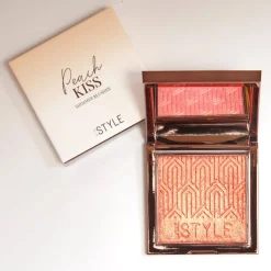 Online In The Style Shimmer Blusher Peach Kiss