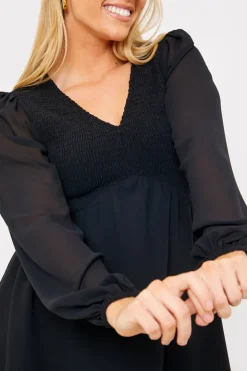 Outlet In the Style Shirred Bust Smock Top