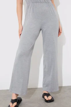 In The Style Short Sleeve Wrap Wide Leg Jumpsuit