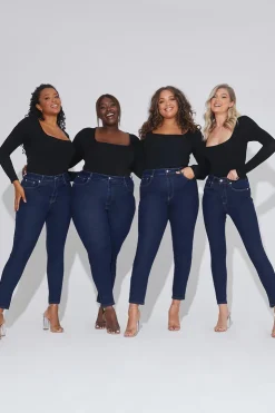 Discount Fits Skinny Jeans Blue