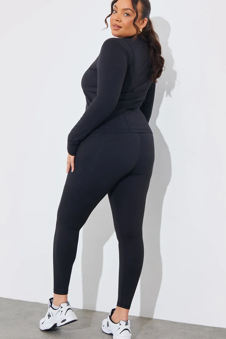 Hot In The Style Soft Touch Seam Detail Leggings