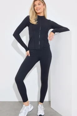 Hot In the Style Soft Touch Zip Through Jacket