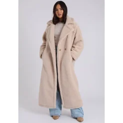 Hot Urban Bliss Stone Borg Longline Jacket