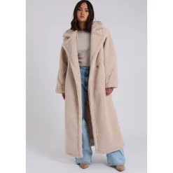 Hot Urban Bliss Stone Borg Longline Jacket