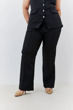 Best In The Style Straight Leg Co-Ord Trouser Black
