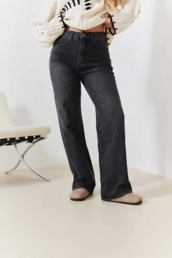 Outlet In The Style Straight Leg Jeans Grey