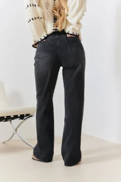 Outlet In The Style Straight Leg Jeans Grey