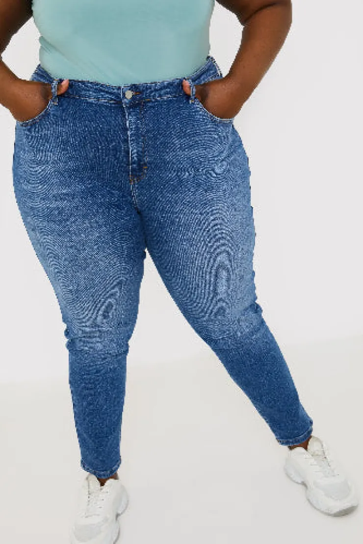 New In The Style Stretch High Waist Skinny Jeans