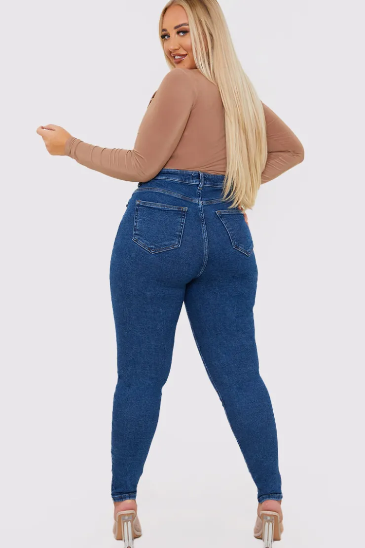 Best In The Style Stretch High Waisted Skinny Jeans