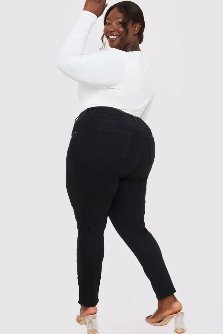 Best In The Style Stretch High Waisted Skinny Jeans