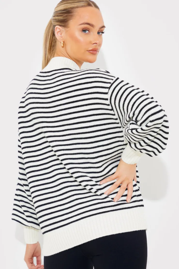 Best In the Style Stripe Sunday Knit Jumper