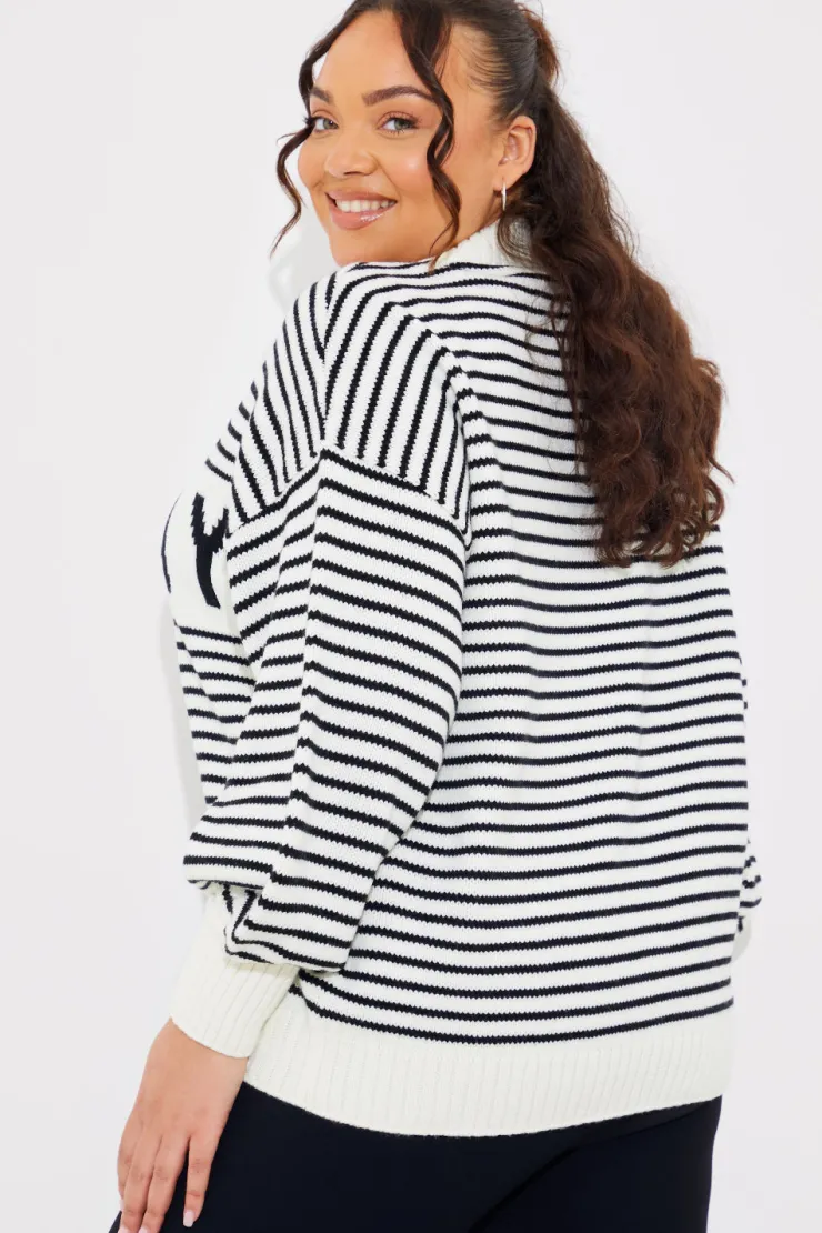 Best In the Style Stripe Sunday Knit Jumper