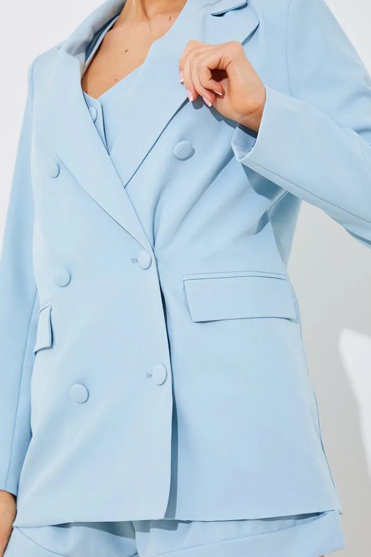 In the Style Tailored Blazer Blue